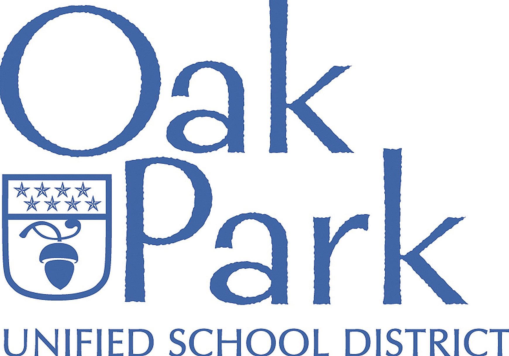 Image displays the logo for Oak Park Unified School District.