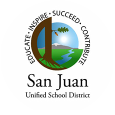 Image displays the logo for San Juan Unified School District.