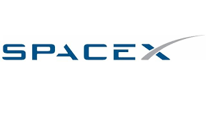 Image displays the SpaceX logo.