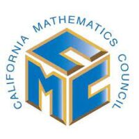 Image displays the California Mathematics Council logo.